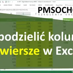 Jak podzielić wiersz w Excelu i poprawić czytelność tekstu