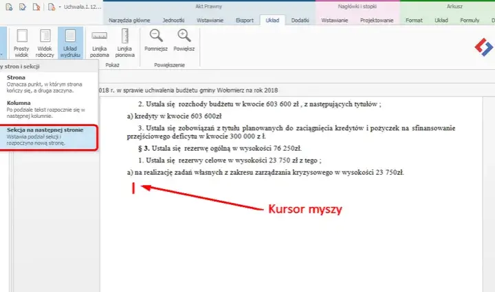 Jak zmienić orientację jednej strony w Wordzie i uniknąć problemów