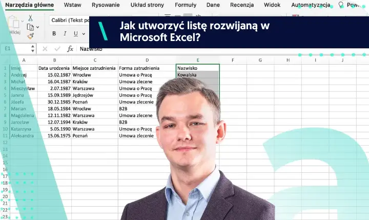 Jak łatwo stworzyć listę rozwijaną w Excelu i uniknąć błędów