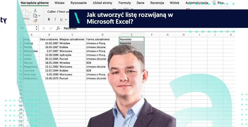 Jak łatwo stworzyć listę rozwijaną w Excelu i uniknąć błędów