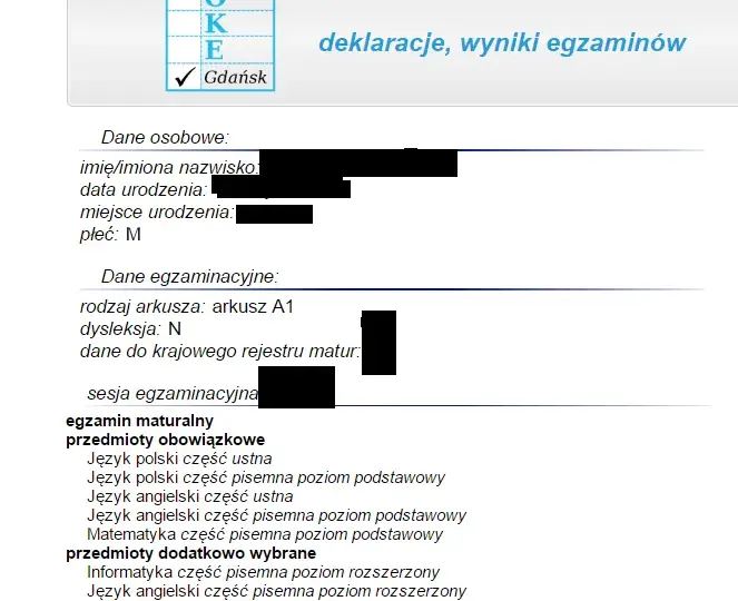 Jak wyglądają wyniki matur i jak je łatwo sprawdzić online