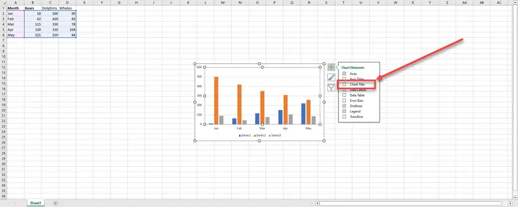 Jak dodać tytuł wykresu Excel i uniknąć typowych błędów